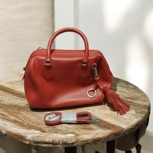 RARE Valentina Chic Red Satchel
